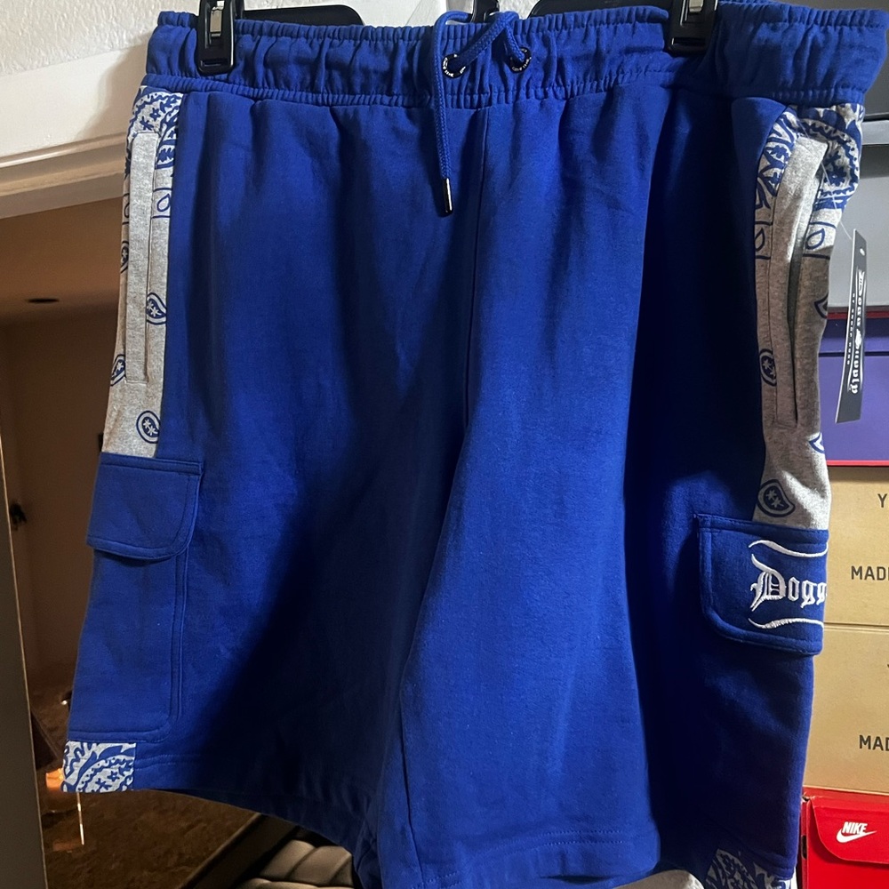 Blue Athletic Shorts